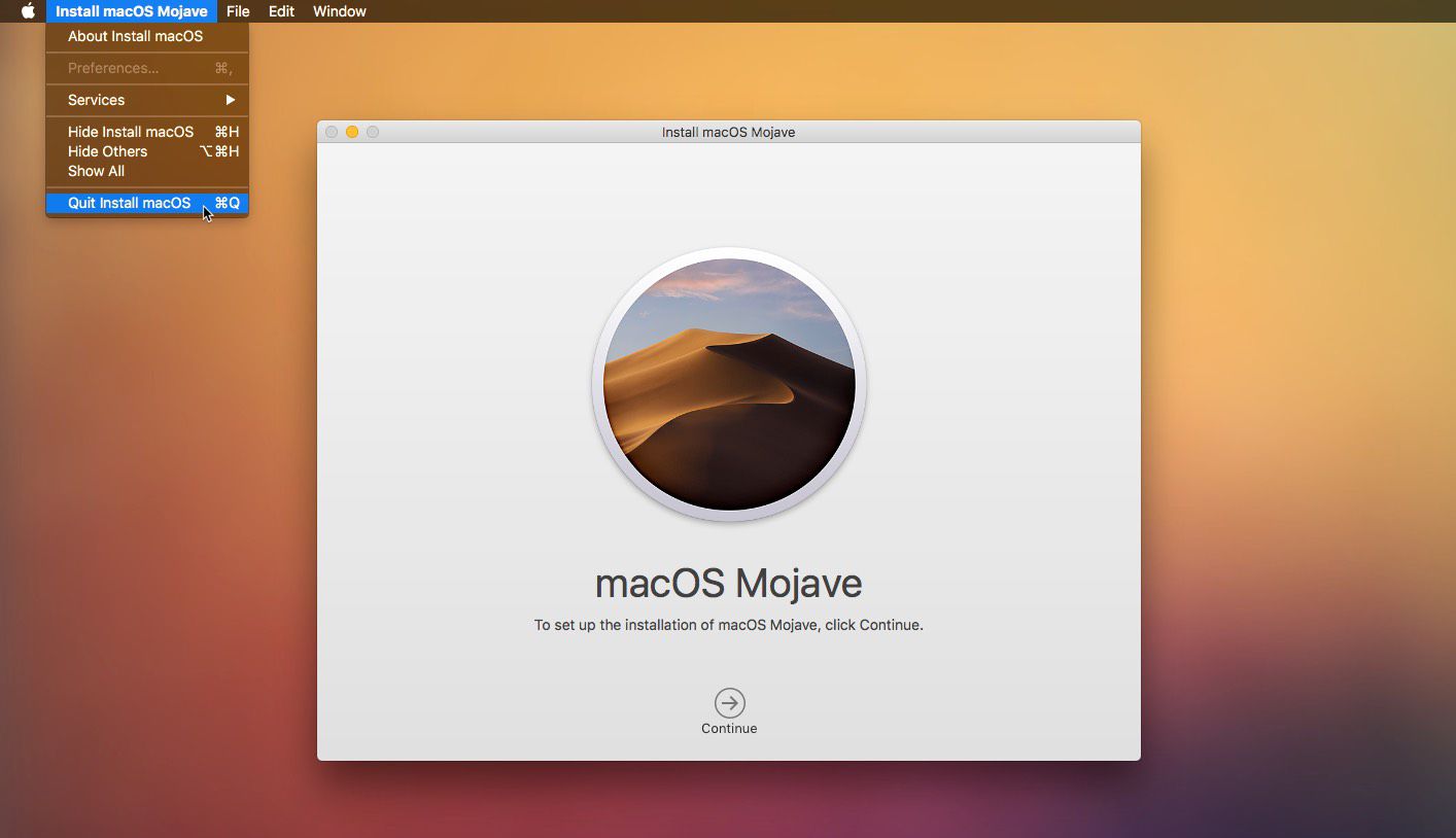 install new mac os